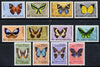 Papua New Guinea 1966 Butterflies definitive set complete 12 values unmounted mint, SG 82-92