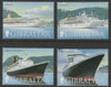 Gibraltar 2007 Cruise Ships #3 perf set of 4 unmounted mint, SG 1207-12