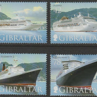 Gibraltar 2007 Cruise Ships #3 perf set of 4 unmounted mint, SG 1207-12
