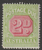 Australia 1938 Postage Due 2d mounted mint, SG D114
