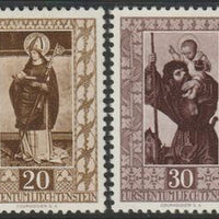 Liechtenstein 1953 Painting perf set of 4 lightly mounted mint SG 309-12
