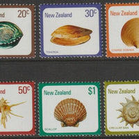 New Zealand 1975-81 Sea Shells set of 6 unmounted mint SG1099-1104