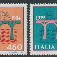 Italy 1984 Europa perf set of 2 unmounted mint SG 1840-41