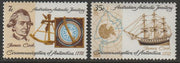 Australian Antarctic Territory 1972 Capt Cook's Bicentenary perf set of 2 unmounted mint SG 21-22