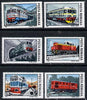 Rumania 1987 Railway Locomotives set of 6 unmounted mint, SG 5135-40, Mi 4366-71*