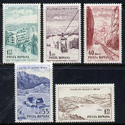 Rumania 1964 Mountain Resorts set of 5 unmounted mint, SG 3160-64, Mi 2294-98*