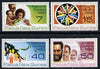 Papua New Guinea 1980 National Census set of 4 unmounted mint, SG 389-92*