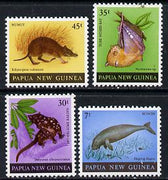 Papua New Guinea 1980 Mammals set of 4 unmounted mint, SG 397-400*
