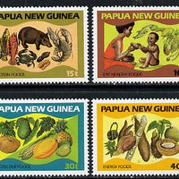 Papua New Guinea 1982 Food & Nutrition set of 4 unmounted mint, SG 434-37*
