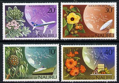 Nauru 1976 South Pacific Forum set of 4 unmounted mint, SG 151-54