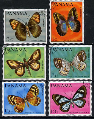 Panama 1968 Butterflies cto used set of 6