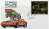 Zambia 1987 Classic Cars 1k50 Hispano-Suiza in 22k gold foil on cover with first day of issue cancel, limited edition and very elusive