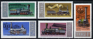 Russia 1978 Russian Locomotives #1 set of 5 unmounted mint, SG 4861-65, Mi 4715-19*
