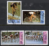 Upper Volta 1980 Olympic Games (Cycling) set of 4 cto used, SG 563-66*