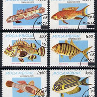 Mozambique 1979 Tropical Fish set of 6 cto used, SG 766-71*