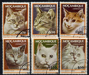 Mozambique 1979 Domestic Cats set of 6 cto used, SG 740-45*