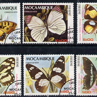 Mozambique 1979 Stamp Day (Butterflies) set of 6 cto used, SG 791-96*