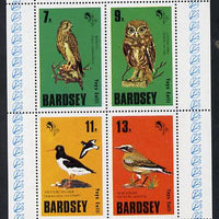 Bardsey (British Local) 1979 Birds set of 4 (7p, 8p, 11p & 13p) unmounted mint