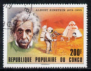 Congo 1979 Personalities 200f (Einstein) cto used, SG 687*