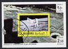 Manama 1970 Space Flight imperf m/sheet showing Apollo 12 stamp cto used, Mi BL 67