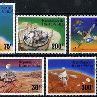 Upper Volta 1976 Viking Space Flight set of 5 cto used*