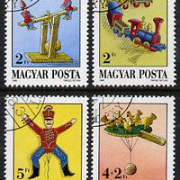 Hungary 1988 Toy Museum set of 4 cto used, SG 3857-60*