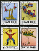 Hungary 1988 Toy Museum set of 4 cto used, SG 3857-60*