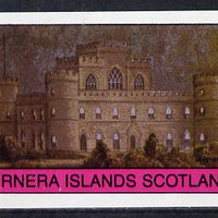 Bernera 1982 Castles #2 imperf souvenir sheet (£1 value) unmounted mint