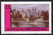 Bernera 1982 Stately Homes #1 imperf deluxe sheet (£2 value) unmounted mint