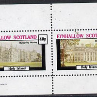 Eynhallow 1982 Stately Homes #1 perf,set of 2 values unmounted mint
