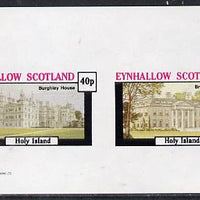 Eynhallow 1982 Stately Homes #1 imperf,set of 2 values unmounted mint