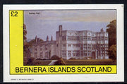 Bernera 1982 Stately Homes #3 imperf deluxe sheet (£2 value) unmounted mint