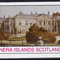 Bernera 1982 Stately Homes #2 imperf souvenir sheet (£1 value) unmounted mint