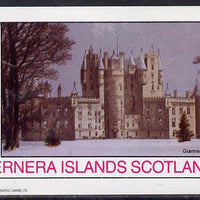 Bernera 1982 Castles #1 imperf deluxe sheet (£2 value) unmounted mint