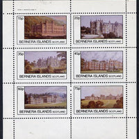 Bernera 1982 Stately Homes #4 perf set of 6 values (15p to 75p) unmounted mint
