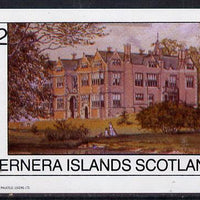 Bernera 1982 Stately Homes #4 imperf deluxe sheet (£2 value) unmounted mint