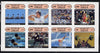 Oman 1984 Los Angeles Olympic Games complete imperf,set of 8 values (5b to 1R) unmounted mint