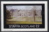 Staffa 1982 Stately Homes #1 imperf deluxe sheet (£2 value) unmounted mint