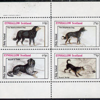 Eynhallow 1982 Dogs perf,set of 4 values (10p to 75p) unmounted mint