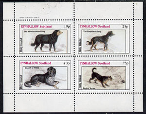 Eynhallow 1982 Dogs perf,set of 4 values (10p to 75p) unmounted mint