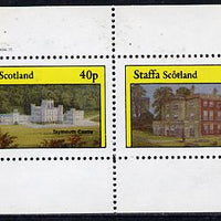 Staffa 1982 Stately Homes #2 perf,set of 2 values (40p & 60p) unmounted mint