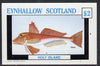 Eynhallow 1982 Fish #03 (Elleck) imperf deluxe sheet (£2 value) unmounted mint