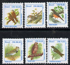 Brazil 1994 Birds set of 6 vals (values in CR$) unmounted mint SG 2620-25*