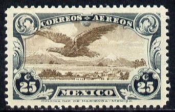 Mexico 1928 Golden Eagle 25c unmounted mint, SG 454*