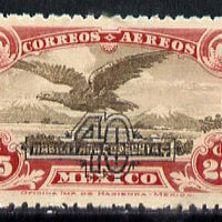 Mexico 1932 Golden Eagle 40c on 25c unmounted mint, SG 519*