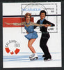 Nicaragua 1988 Winter Olympics (Pairs Ice Skating) m/sheet cto used, SG MS 2944