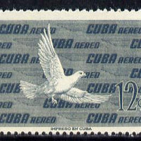 Cuba 1956 Pigeon 12c grey (from Air set) unmounted mint SG 773