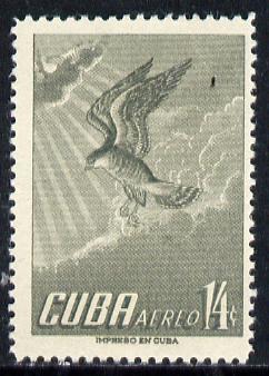 Cuba 1956 Hawk 14c (from Air set) unmounted mint SG 774