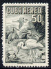 Cuba 1956 Blue Heron 50c (from Air set) unmounted mint SG 779