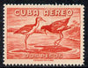 Cuba 1956 Jacana 2p red (from Air set) unmounted mint SG 785